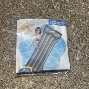 Intex The Wet Set Inflatable Pool Float 72" x 30" Sun-Tanner Deluxe Mat 2006 New